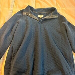 Goodfellow & Co Dark Blue Quilted Pullover